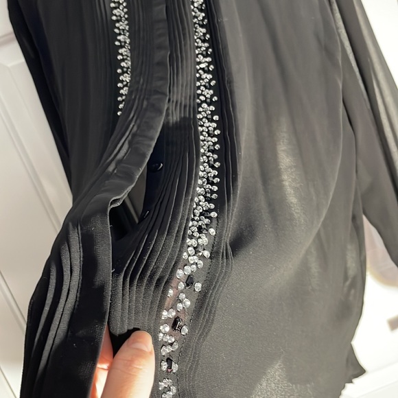 Fancy blouses with crystal handmade decor. 100% polyester - Picture 2 of 11